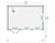 Houten tuinhuis Torsten 595 x 400 x 270 cm + Luifel 195 cm